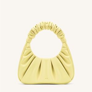 JW PEI Gabbi Ruched Hobo Handbag - Light Yellow
